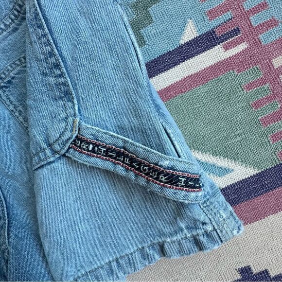 Tommy Hilfiger Womens Denim Jeans Distressed High Waist Boho Jorts - Picture 4 of 12